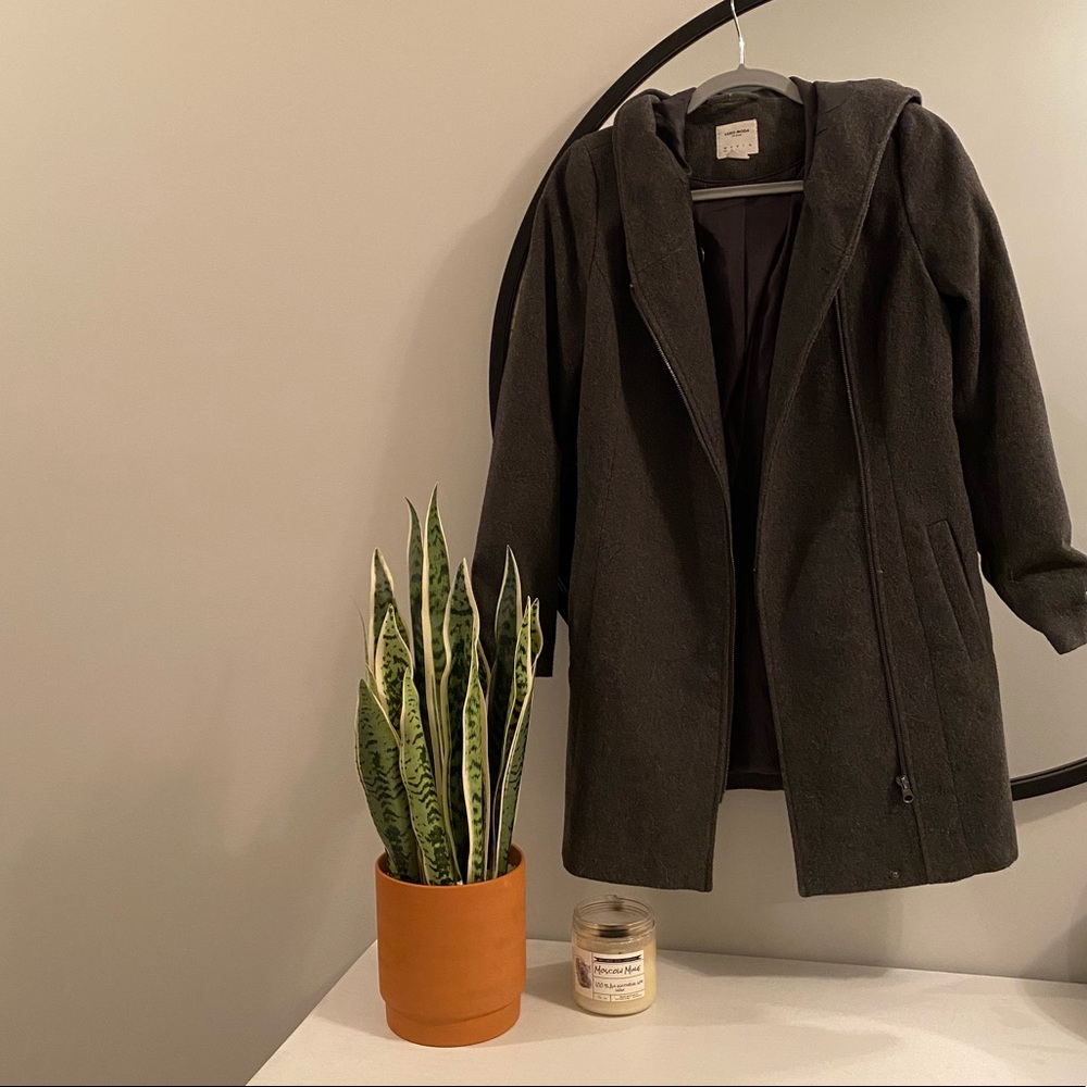Vero Moda Grey Coat XS W Hood